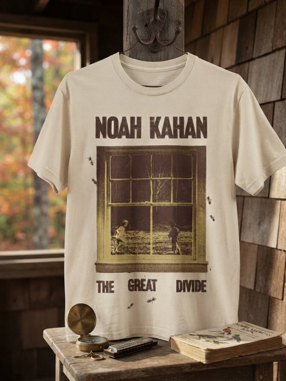 Noah Kahan The Great Divide Graphic Tee - Cream